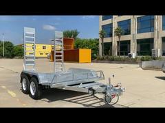 See Why Choose Small Excavator Plant Trailers ATM 3000kg 8x5 Plant Trailer For Agricultural