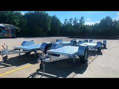 Watch: 1 axes Hot Dip Galvanized Trailer OEM Trailer For Generator , Outdoor Work Showcase