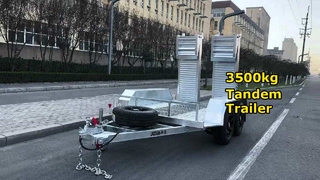 Heavy Duty Tandem Trailer 3500kg ATM