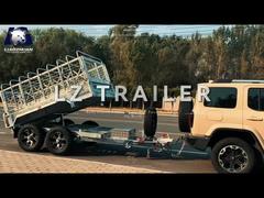 8x5 Heavy Duty Galvanised Tilting Box Trailer