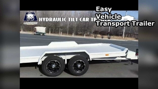 Lightweight Car Trailer for Easy Transport